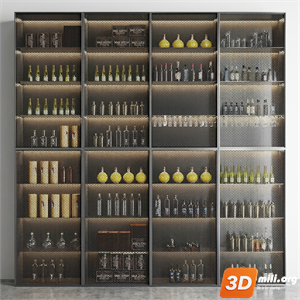 Wine cabinet Skp Files